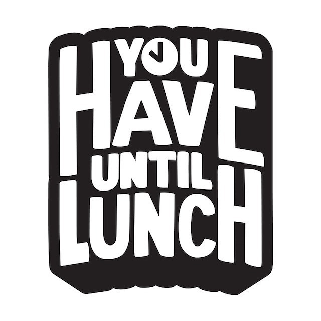 Introducing project: You Have Until Lunch + interview