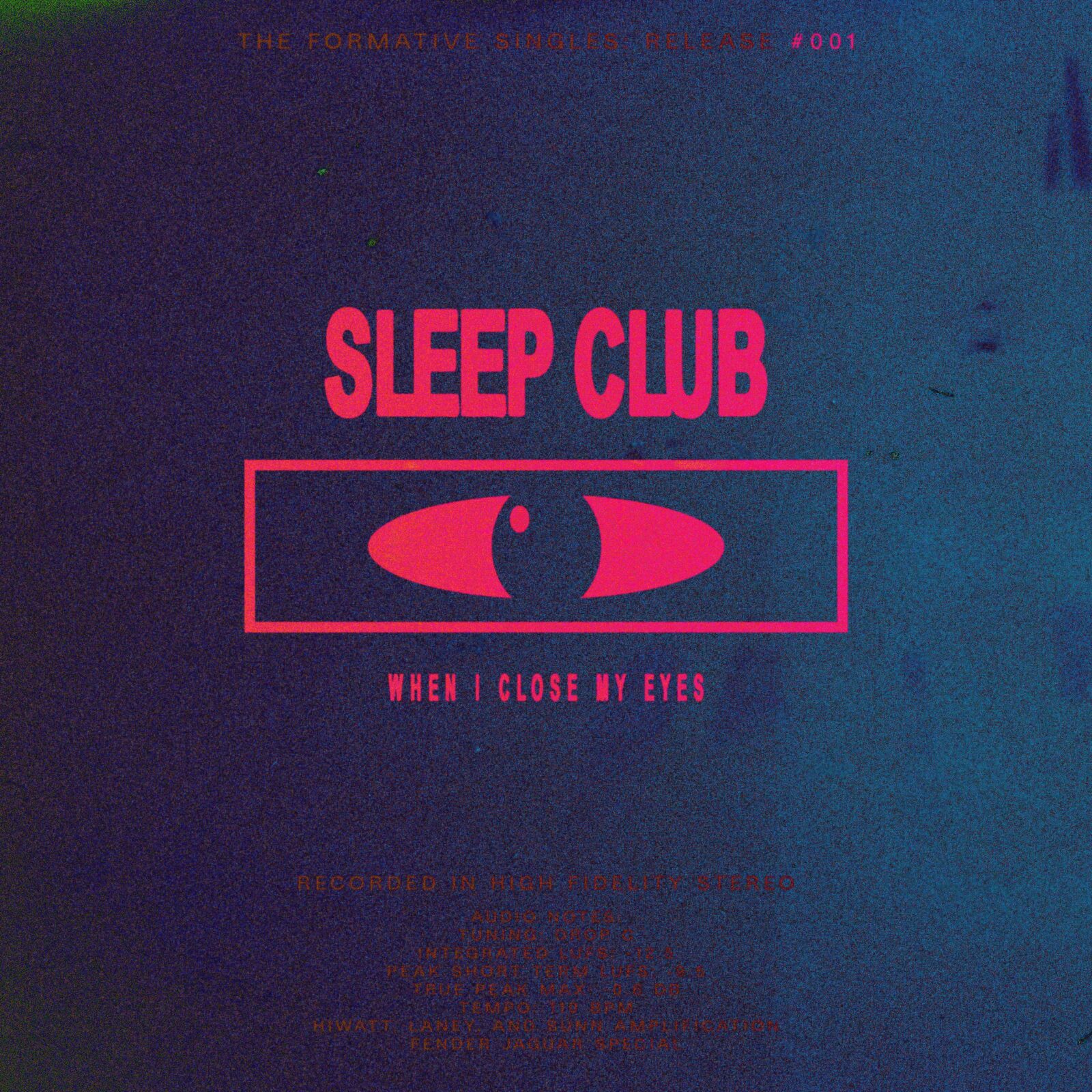 Single: SLEEP CLUB – When I Close My Eyes