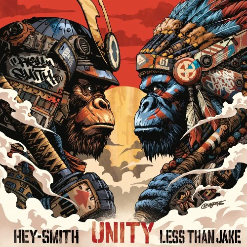 less than jake hey smith split ep cover