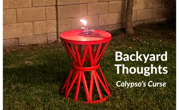 calypso's curse backyard thoughts album cover
